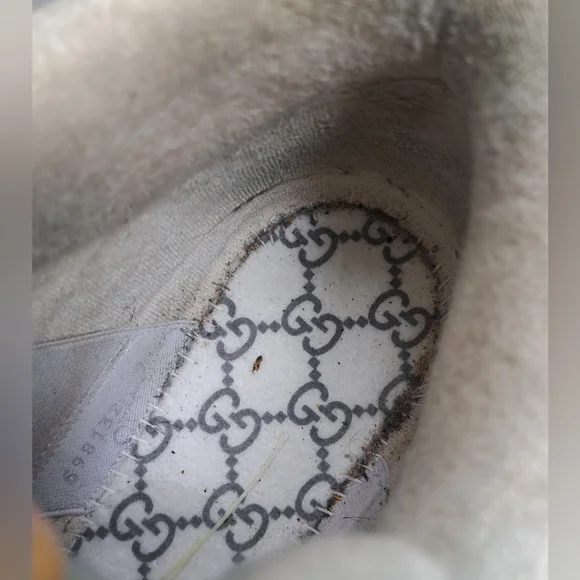 Gucci Men's Ultraspace Mid Top Sneakers Shoes Lace Up Velcro Strap Size 9 US - Picture 16 of 16